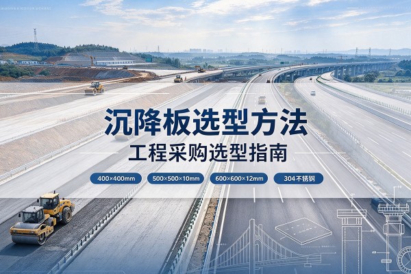 南陵沉降板选择方法