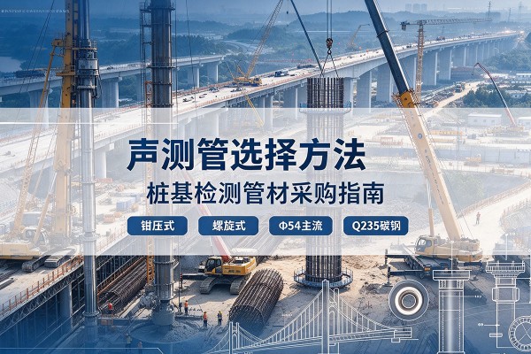 南陵声测管选型标准