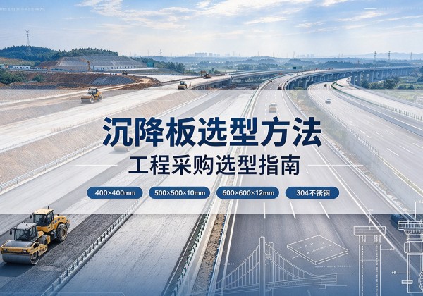 南陵沉降板选择方法