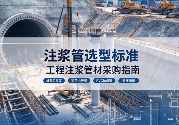 南陵注浆管选型标准